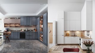 100 Latest L shape modular kitchen designs 2021  Modern Home Kitchen design ideas [upl. by Annavaig]