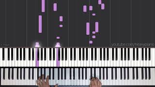 Mitski  First Love  Late Spring Piano Synthesia Cover [upl. by Joacimah]