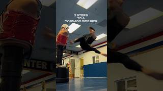 🔥KEEP FOR LATER🔥 3 Steps to your Tornado Side Kicks What do you want me to teach next shorts [upl. by O'Donoghue]