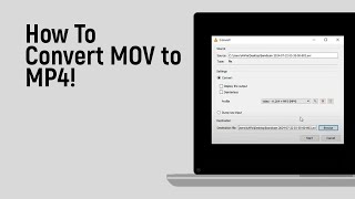 How to Convert MOV to MP4 easy [upl. by Tegdig912]