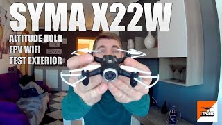 SYMA X22W el nuevo mini drone de Syma super estable [upl. by Timmy]