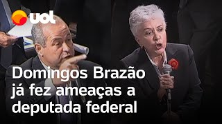 Caso Marielle Domingos Brazão já fez ameaças a deputada federal Cidinha Campos veja discussão [upl. by Henarat]