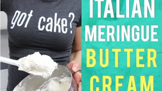 How To Make Yolanda Gampps famous ITALIAN MERINGUE BUTTERCREAM The perfect icing for any CAKE [upl. by Nisotawulo]