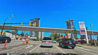 4K DRIVING COQUITLAM VANCOUVER CANADA JULY 2024 運転 コキットラム カナダ バンクーバー2024 年 7 月 드라이빙 코퀴틀람 캐나다 밴쿠버 [upl. by Aihsena]