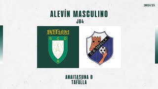 AM  LIGA  1ª FASE  J04  Anaitasuna B vs Tafalla 20242025 [upl. by Ahsimin]