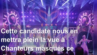 Cette candidate nous en mettra plein la vue à Chanteurs masqués ce dimanche [upl. by Erreipnaej]