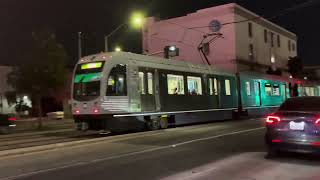 P2550 A line train heads to GrandLATTC Station  Veterans Day [upl. by Eugenio]