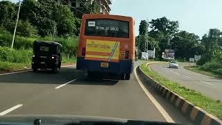 Mudipu To Ullal Bridge  Part 2  Via Deralakatte Thokottu  Car POV [upl. by Reames]