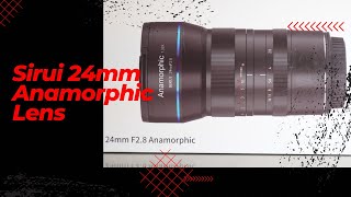 Sirui 24mm Anamorphic Lens on Sony FX30 [upl. by Husain]