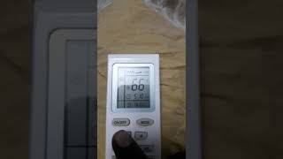 How to change celsius to fahrenheit in AC remote Onida Voltas Goodrge ஏஸி ரிமோட் கண்ட்ரோல் [upl. by Ati]