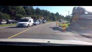 Timelapse Fredrikstad  Hvaler by car HD [upl. by Iggy]