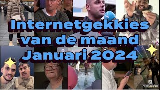 De Internetgekkies van de maand Januari 2024 [upl. by Nibuz]