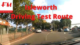 Isleworth Driving Test Routes 2021 [upl. by Mailliwnhoj]