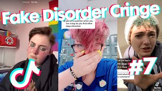 Fake Disorder Cringe  TikTok Compilation 7 [upl. by Jallier]