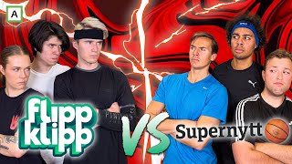 Hvem Er Best i Gym Flippklipp vs Supernytt 4 [upl. by Gnen]