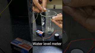 Water level meter shorts waterlevel science experiment scienceexperiment physics [upl. by Suhail447]