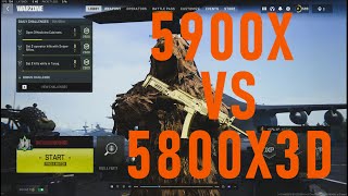 5900X vs 5800X3D Warzone 2 Benchmark 1440p RTX 3080 Competitive Settings Season 4 [upl. by Nykal]