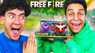 YAIR17 SE QUEDA A 1 PUNTO DE SUBIR A HEROICO EN FREE FIRE POR PRIMERA VEZ EPICO  TheDonato [upl. by Maloy]