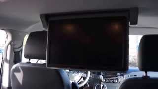 VW T5 Multivan Rear Entertainment System 185 Zoll Full HD Deckenmonitor elektrisch klappbar mit PS3 [upl. by Llennaj433]