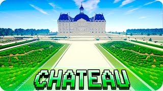 Minecraft  Chateau VauxLeVicomte  French Palace Map w Download [upl. by Bury]