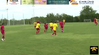 COUPE DE FRANCE DE FOOTBALL 2024 PHASE REGIONALE AQUITAINE AS LAUGNAC 47  FLR LEMONTEIL 24 [upl. by Norga]