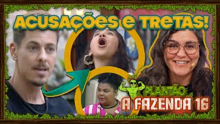 🐔AFazenda16 Tretas Sacha confronta Vanessa e Gizelly cutuca Flora descobre que não é confiável [upl. by Nylrebmik]