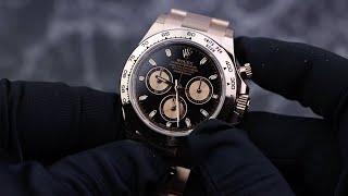 Rolex Cosmograph Daytona 116505 Rose Gold Unboxing amp Presentation [upl. by Selim934]