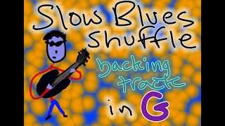 Slow blues in G BACKING TRACK [upl. by Koser]