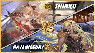 GBVSR Master Rank Shinku Vira vs Havaniceday Beelzebub [upl. by Micco]