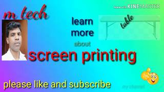 screen printing  screen printing at home  screen printing at home in hindi [upl. by Haig]