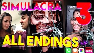 SIMULACRA  The Finale  ALL ENDINGS  SECRET ENDING  Manly Lets Play  3 [upl. by Annmaria]