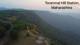 Toranmal Hill Station  Drone View  DJI Mavic Mini 2  Maharashtra  Jigar’s Film [upl. by Amil]