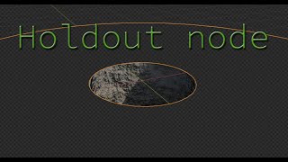 Holdout node Blender 283 [upl. by Kay]