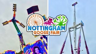 Nottingham Goose Fair Vlog 2024  HUGE NEW RIDES [upl. by Lucais]