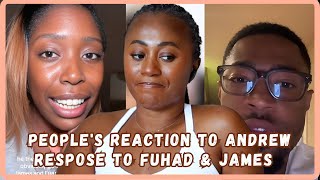 Peoples Reaction To Andrews Response To James And Fuhad Apology Video  Must Watch [upl. by Asihtal]