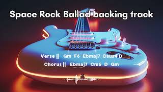 Space Rock Ballad Backing Track in Gm bpm 60 [upl. by Aevin]