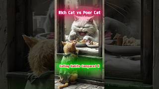 Helping a Hungry Cat Find Food catstory poorcat catlover [upl. by Nauh]