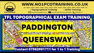 FORMOSA STREET  TFL TOPOGRAPHICAL SKILLS 2024 PCO TRAINING [upl. by Hainahpez]