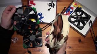 Noctua NFF12 Chromax Unboxing 3 [upl. by Hogue]