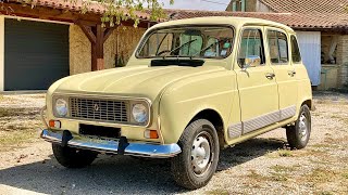 Renault 4 GTL 1986  Meilleure que la 2CV [upl. by Ahsenad805]