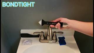 How to Use Caulking Tool Kit 3 in 1 Caulking Toolsstainless steelhead [upl. by Nilekcaj311]