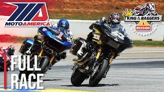 MotoAmerica Mission King of the Baggers Race at Road Atlanta 2022 [upl. by Nevanod945]