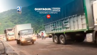 Noticiero de Guayaquil Primera Emisión 02042024 [upl. by Ashby]