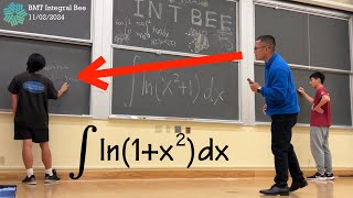 They didnt get this on stage so heres the solution integral of ln1x2 from BMT integral bee [upl. by Rusert]