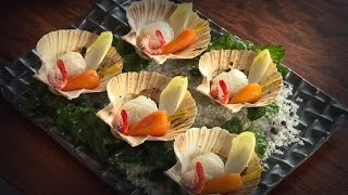 Recette  coquille SaintJacques et légumes de saison [upl. by Darcie]