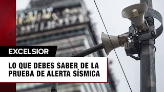 Esto es lo que debes saber de la prueba de alerta sísmica [upl. by Tallbott]