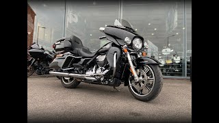 Harley Davidson Ultra Glide  Ultra low miles [upl. by Aihsenek93]