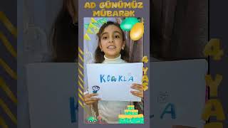 Bugün bizim ad günümüzdür 🎂 Bizi təbrik edən və edəcək hər kəsə təşəkkürlər ❤️ keşfet kookltv [upl. by Namsaj]