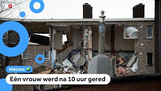 Vier mensen omgekomen na explosie in flatgebouw België [upl. by Katinka]