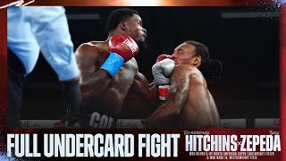 Khalil Coe vs Kenmon Evans Hitchins vs Zepeda Undercard [upl. by Oniratac]